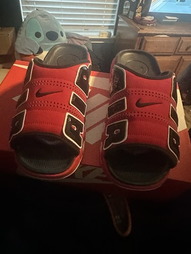 Nike air more uptempo slides - nike,