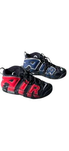 Nike air uptempo nere rosse - nike,